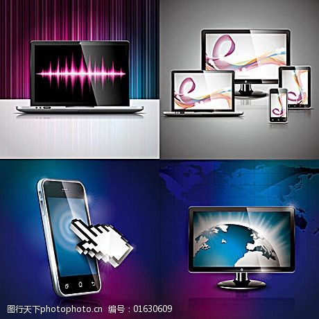 电子科技产品矢量素材 设计创新与视觉优化的关键